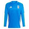 Maglia da Calcio a Maniche Lunghe Italia Casa Euro 2024 per Uomo